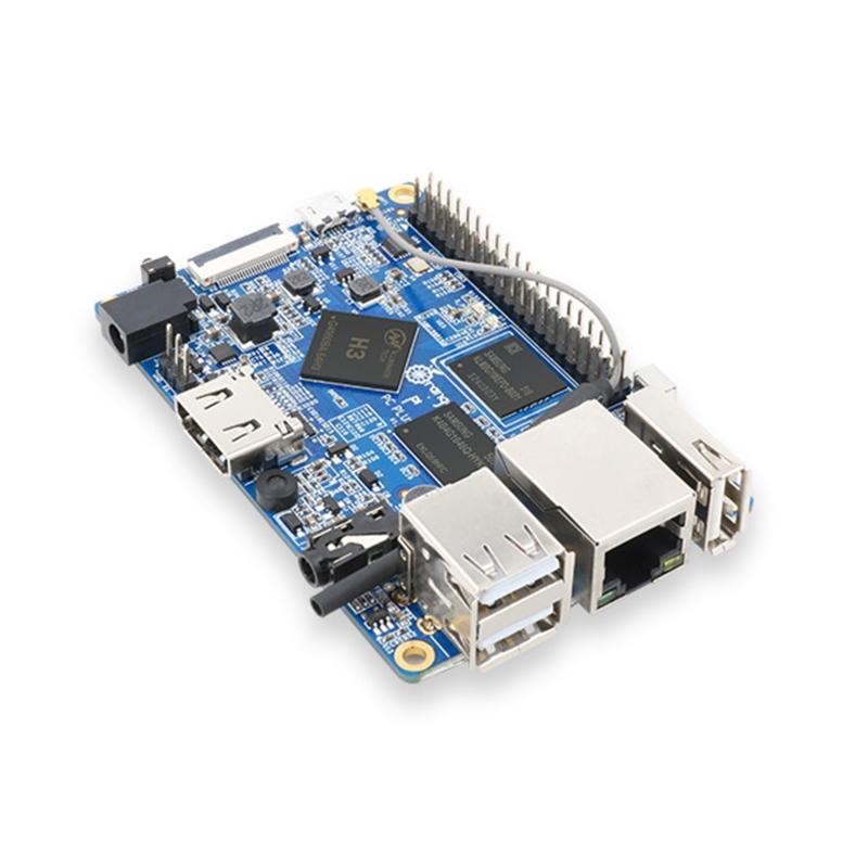 Orange Pi PC Plus 8G EMMC с WIFI, AllWinner SoC, бортовой компьютер с открытым исходным кодом, работает под управлением ОС 4.4/ Ubuntu/ ebian