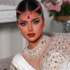 Exquisite Bride Forehead Head Chain Shining Woman Headwear Pageant Tiara  Dance Party