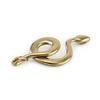 1Pc Vintage Brass Snake Key Ring Outdoor Small Tool  Car Hanging