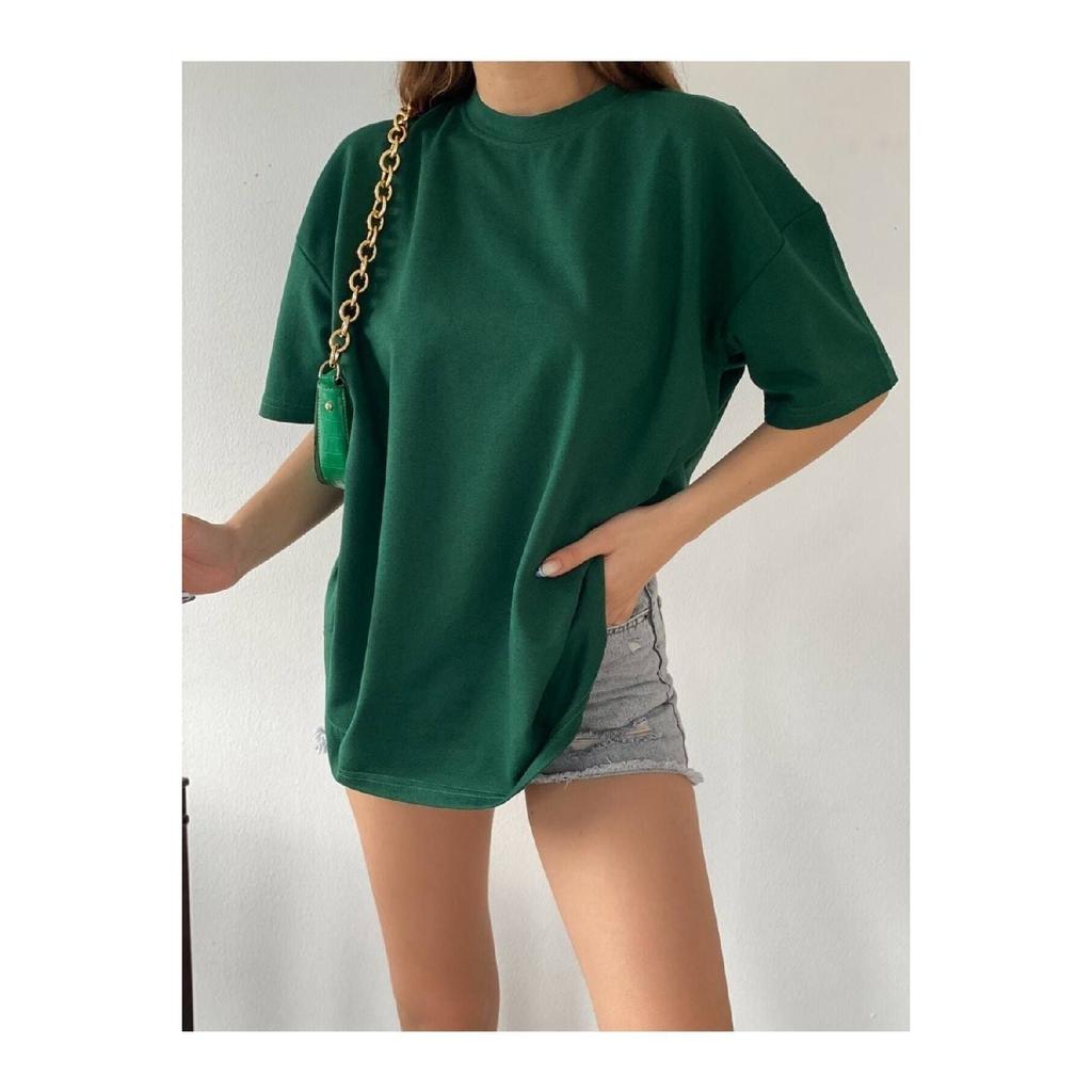 Черная хлопковая футболка унисекс с круглым вырезом для бойфренда большого размера