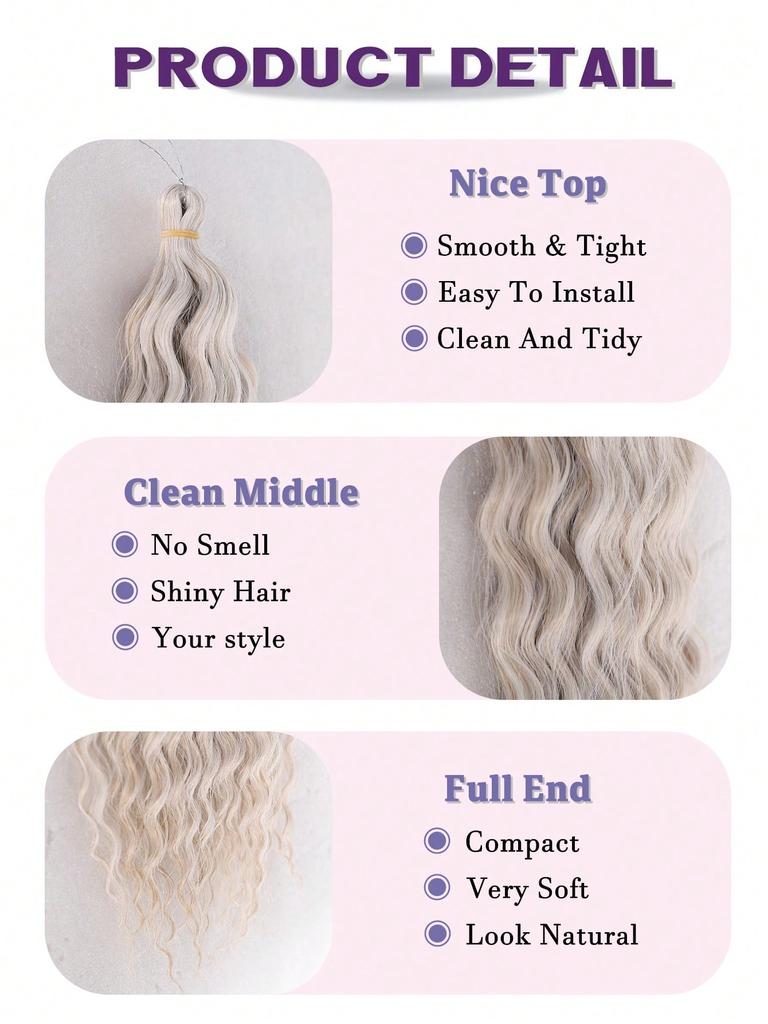 22-дюймовые волосы Ocean Wave, синтетические, глубокая волна, плетение крючком, накладные волосы, омбре, афро-кудри, страстные крученые волосы