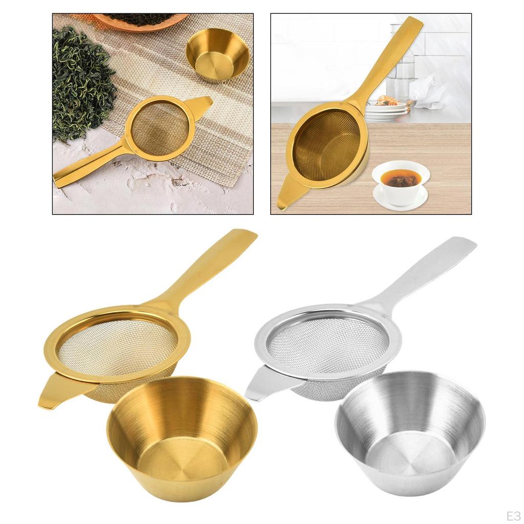 Аксессуары для чая кунг-фу, мелкоячеистое сито, многоразовый легкий портативный фильтр с всыпными листьями