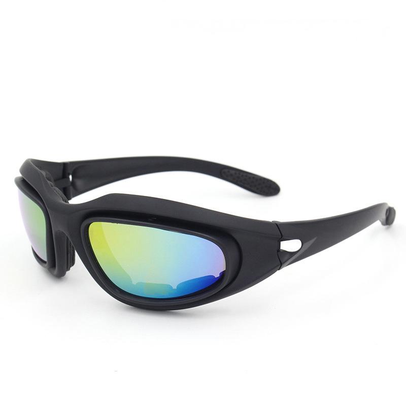 Polarized Shooting Glasses, Tactical Sunglasses, Night Vision Paintball Mirror, Wind-proof Mirror, Men and Women Riding.