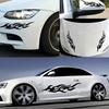 Car Sticker Modified Flame Bumper Hood Rearview Mirror Head Cover Stickers Cover Scratches Motorcycle Decals Car Decorative