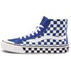 Sk8 138 Decon Sf High Top Skate Shoes Unisex Sneakers Blue Checkered VN0A3MV1VS9