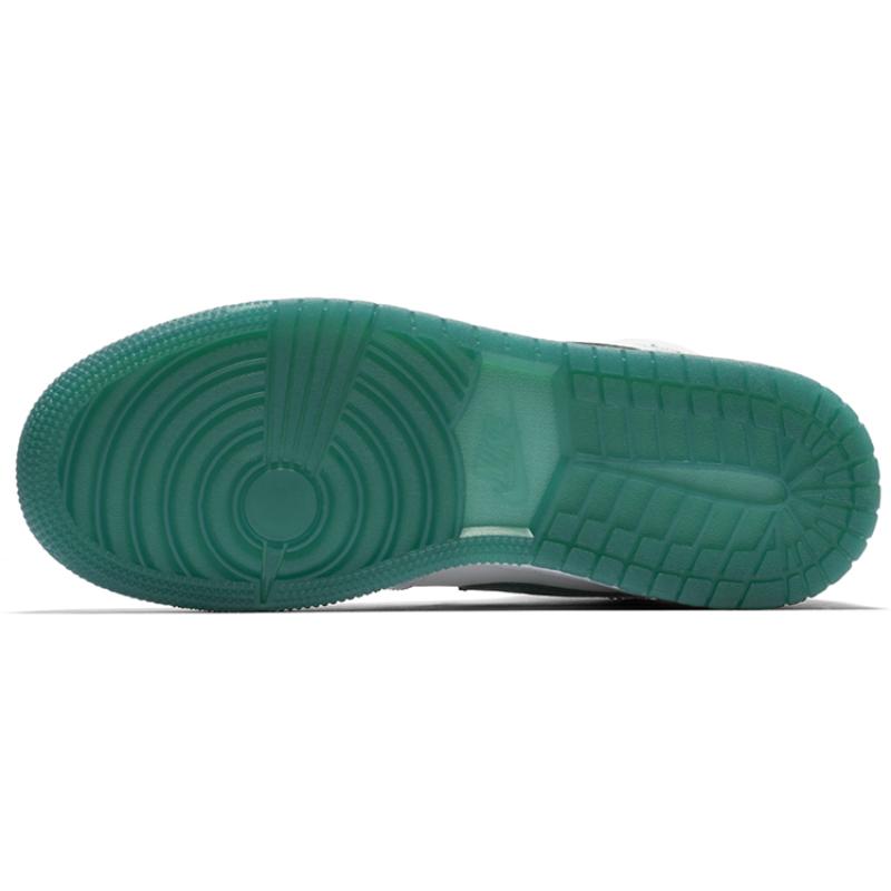 Jordan 1 Mid SE GC Белый Мистический Зеленый GS Jordan CD6760-103