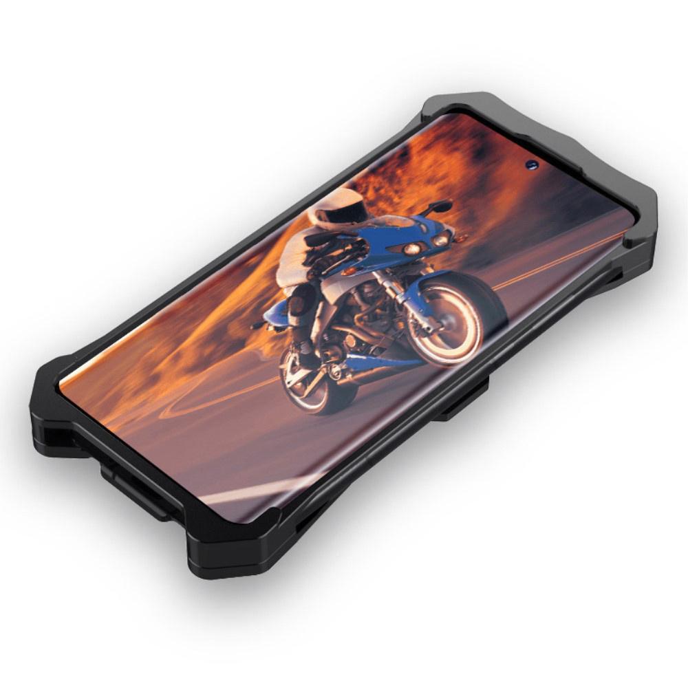 Motorola Edge 50 Pro 5G Armor Case, Aluminum Alloy, Black