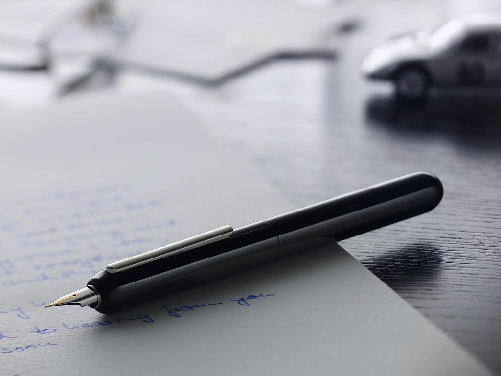 Lamy Перьевая ручка EF Dialogue 3 Black Оригинальный импортный продукт (Сверхтонкий) L74BK-EF Двойного назначения