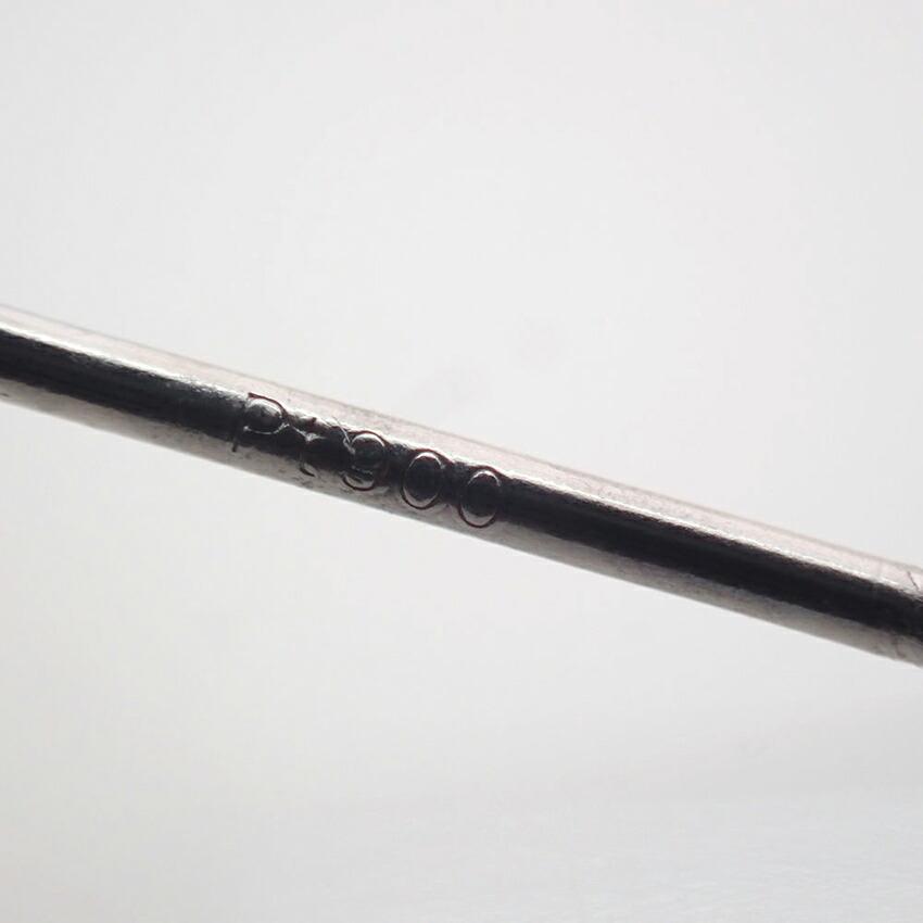 New/Pt900 South Sea White Pearl (cream White Pearl) Earrings/g463-73