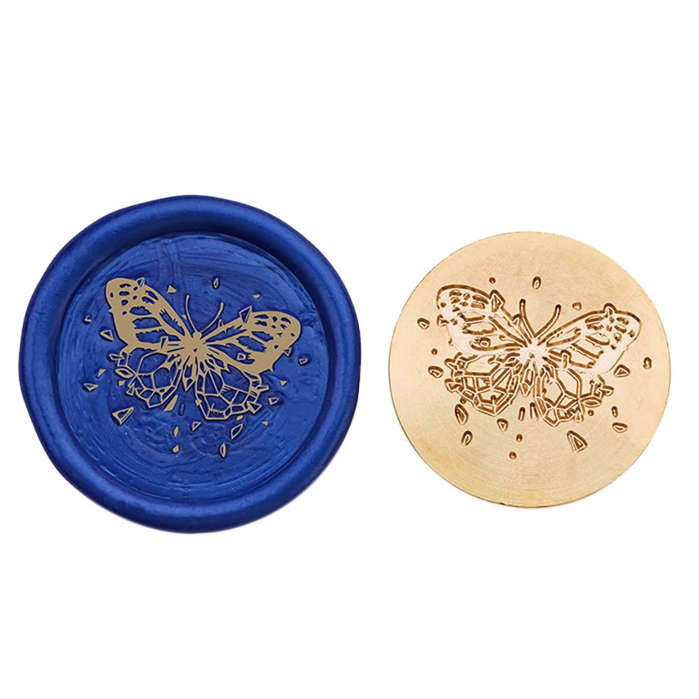 Головка уплотнения-бабочки, многофункциональная голова художественного уплотнения «сделай сам», круглая для свадебных приглашений