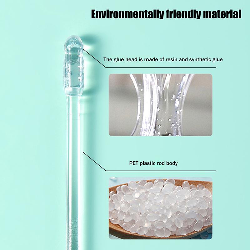 24 шт./коробка Одноразовая липкая ухочистка, пинцет, многоразовая ухочистка, мягкий инструмент для удаления ушной серы, средство для удаления ушной серы для пожилых, взрослых, детей