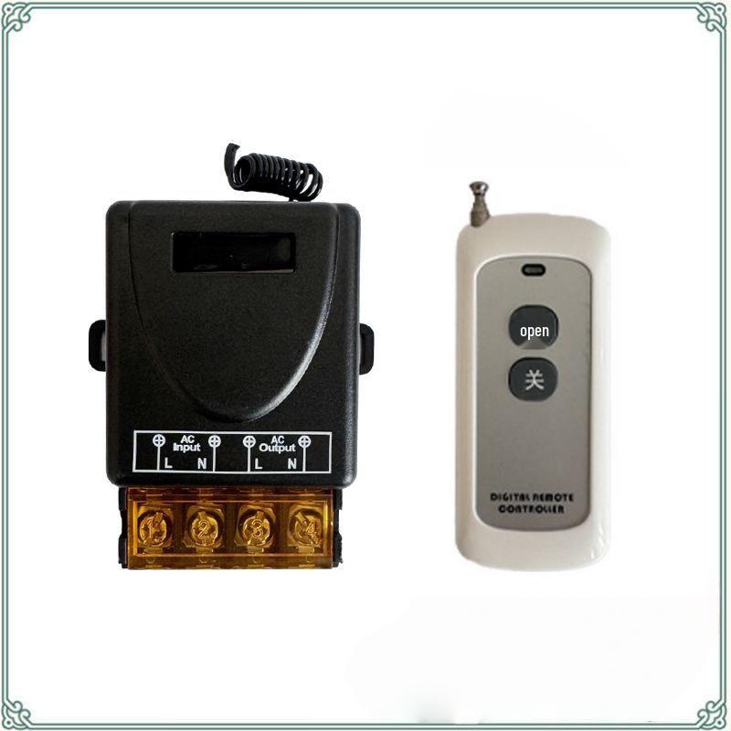 Беспроводной пульт дистанционного управления 220 В 30 А для водяного насоса, двигателя, кухонной вытяжки, вытяжного вентилятора и распылителя.