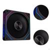 -Вентилятор, корпусной вентилятор, 5 В 3-контактный ARGB, простая установка, 12 см, хорошее рассеивание тепла, гидравлический подшипник,
