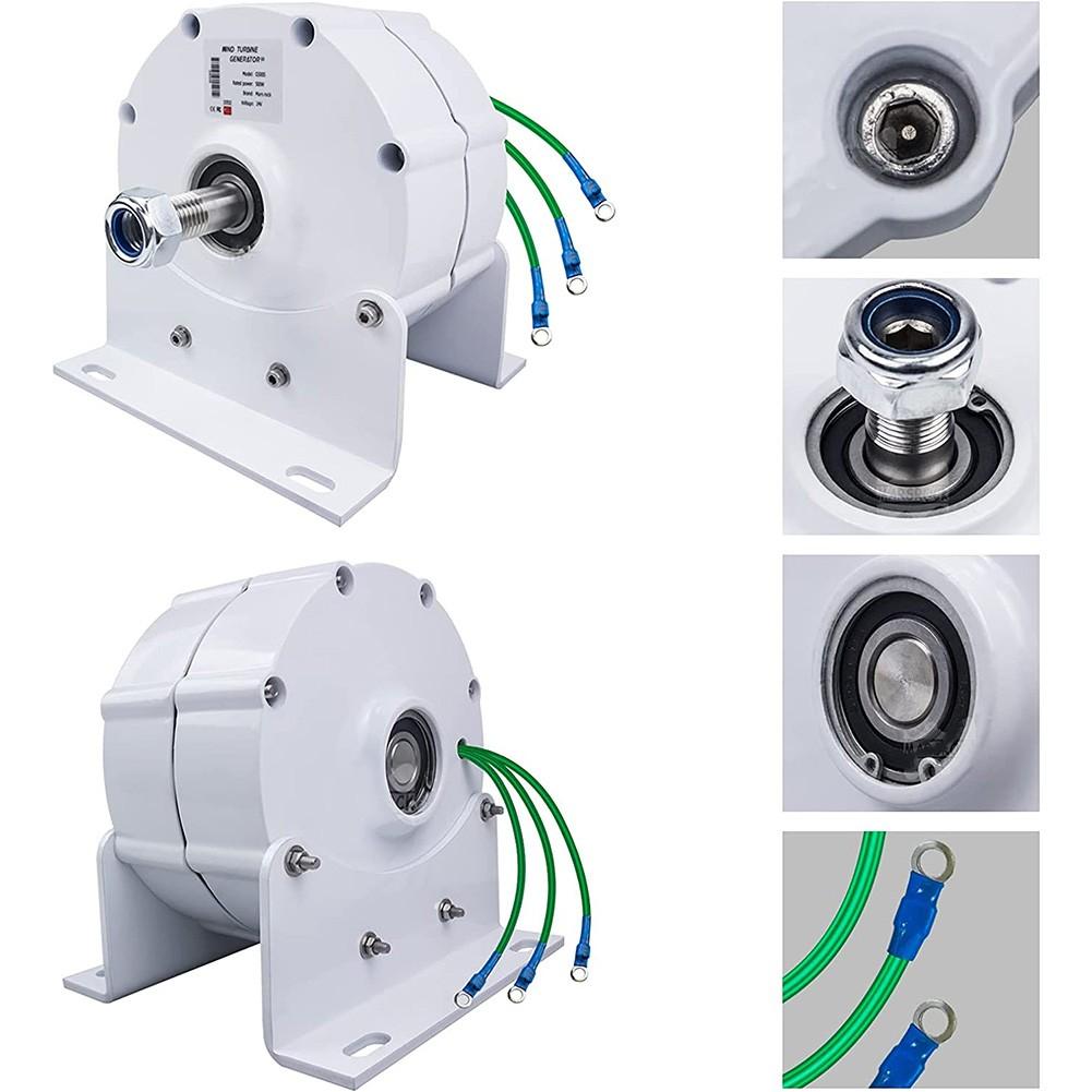 Генератор с постоянными магнитами мощностью 600 Вт, трехфазный генератор переменного тока для дизельного ветрогенератора