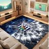 West Bromwich Albion Football Print Crystal Velvet Rug, Comfortable Water Absorbent Non Slip Indoor Floor Carpet