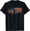 Fighter Plane Us Flag Pilot Great Unisex T-shirt
