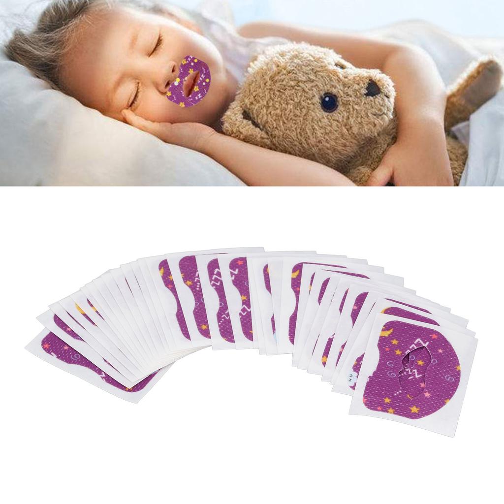 30 шт., полоски для рта, дышащие, нежные, адгезионные, улучшают дыхание через нос, пластыри для сна для путешествий F