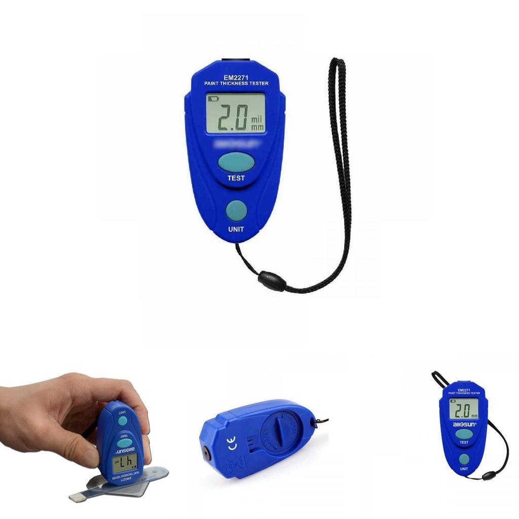 Car Coating Thickness Tester With Waterproof Design For Auto Body And Maintenance