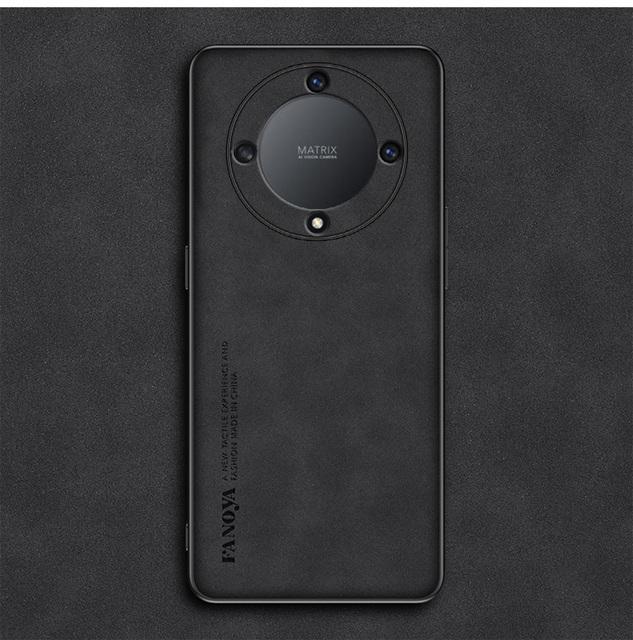 Роскошный мягкий чехол из овчины из искусственной кожи для Huawei Honor X9A X8A X7A Magic 5 Lite 5 Pro, матовая задняя крышка