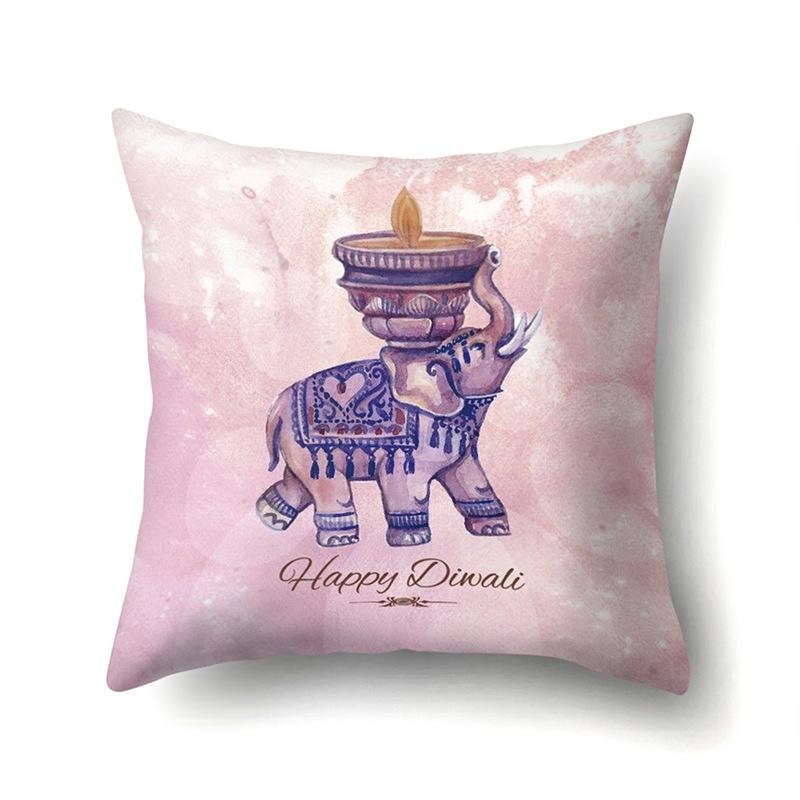 Polyester Pillowcase Automobile Decoration Home Printed Pillowcase