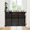 Retractable Baby Gate, Extends to 3050 mm Extra Wide, 980 mm Tall, with Reinforced Fiberglass Strips, Avoids Crawling Through, Mesh Dog Gate for