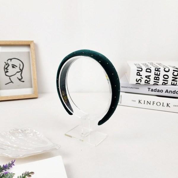 Muitorinda Green Jenny Sky Star Бархатная повязка для волос с подушкой