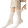 MiiOW Women's Socks, Spring And Autumn Mesh Mid-Calf Socks [10A Antibacterial Cotton Socks], Breathable, Sweat-Absorbing, Casual Versatile, 5 Pairs
