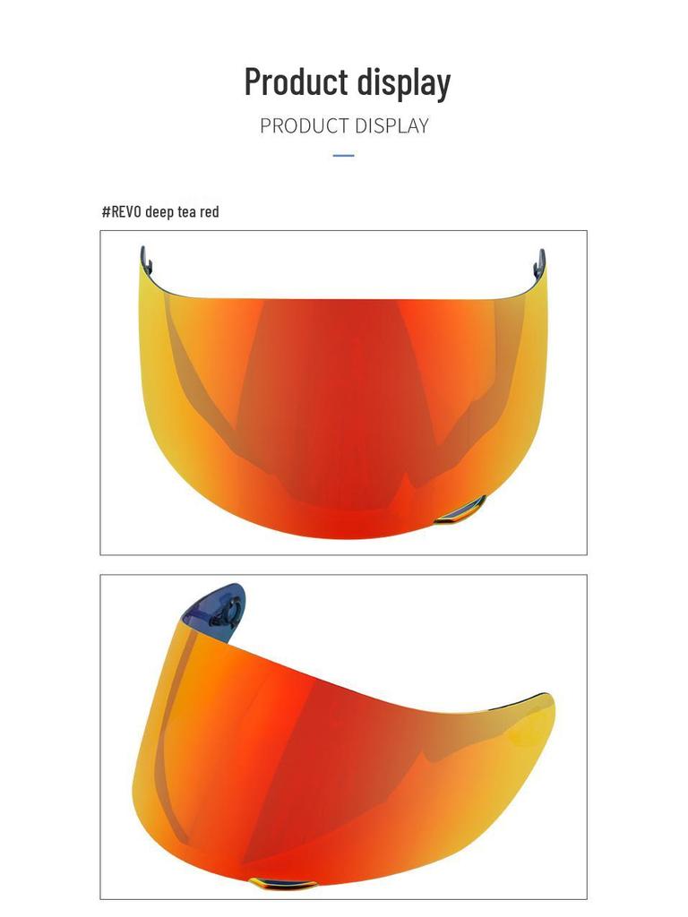 Anluoer REVO Sun Visor for K1/K3SV/K5 Motorcycle Helmets