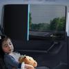 Dual Layer Magnetic Car Sunshades Sun UV Protection for Side Windows Heat Blocking Mesh Sunshade Curtain