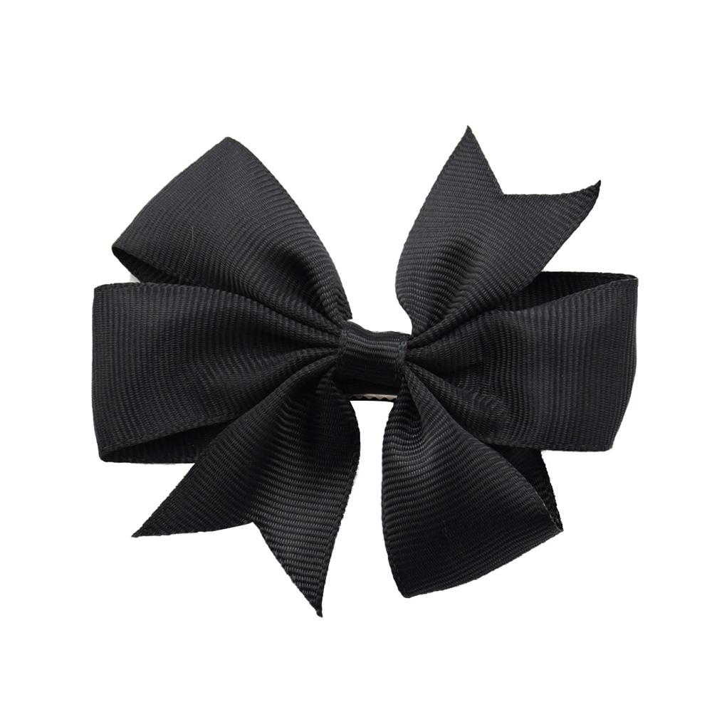 Детская заколка для волос V-образной формы, с ребристой лентой «ласточкин хвост», детская заколка-бант, аксессуары для волос, аксессуары-заколки для девочек