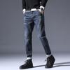 Весенние новые мужские джинсы, простые прямые джинсовые мужские брюки, мужские брюки для стирки в воде, мужские брюки