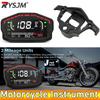 Цифровой приборный щиток AD 12V Спидометр Мотоциклетный кронштейн Одометр Тахометр со скоростью и пробегом для CG125 CG150