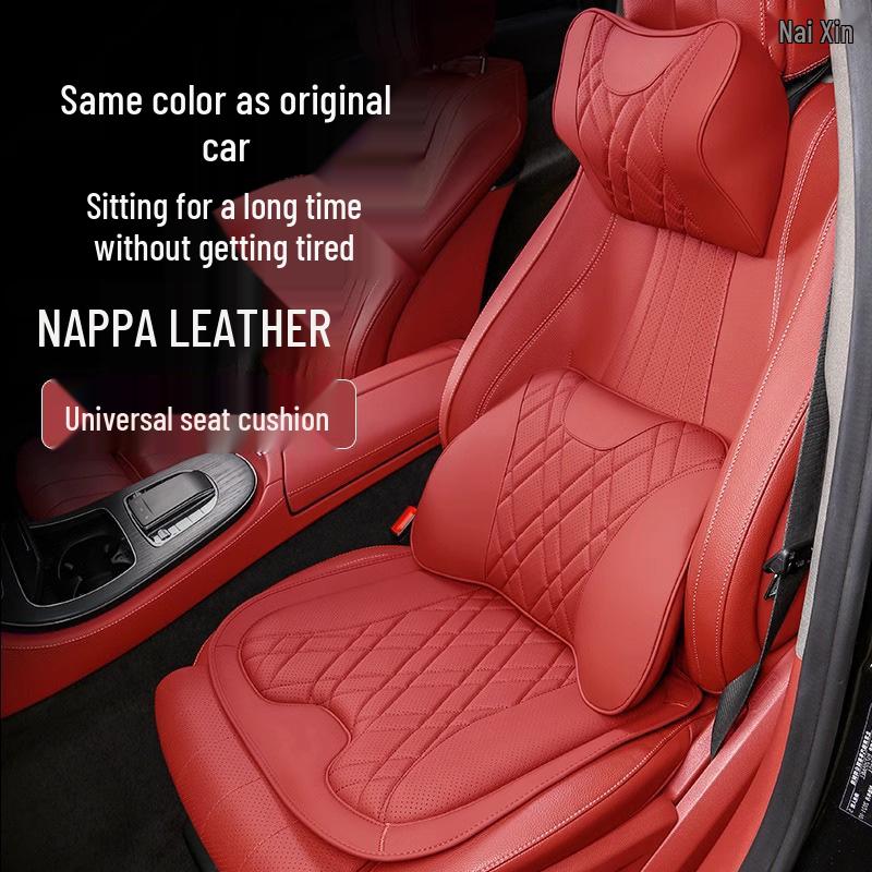 Premium Lumbar Support Seat Cushion for BMW 3, 5, 7 Series, X1, X3, X5, X6, X7 - Waist Protection Pillow