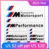HLQB7 New Hor 2025 1PCS Car M Performance Power Motorstport sticker For bmw M Sticker X1 X3 X4 X5 X6 X7 e46 e90 f20 e60 e39 f10 f30 Ca