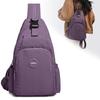 Легкая женская сумка через плечо Большая вместимость Многофункциональный рюкзак Для путешествий на открытом воздухе Сумка-кроссбоди на грудь