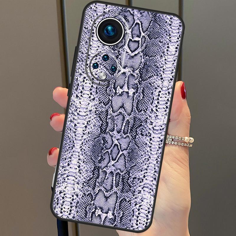 Чехол-кожа змеи кобры питона для Honor X8b X9b 90 70 50 Magic 5 Pro Magic 6 Lite X6 X7 X8 X9 X6a X7a X8a X9a
