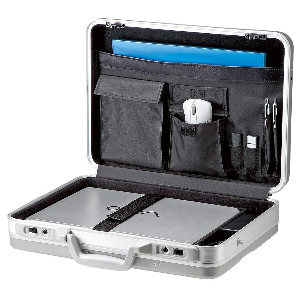 SANWA SUPPLY Твердый чехол из АБС-пластика с замком, совместимый с широким BAG-ABS5N2 производства Японии, легкий, для 14-дюймовых экранов,