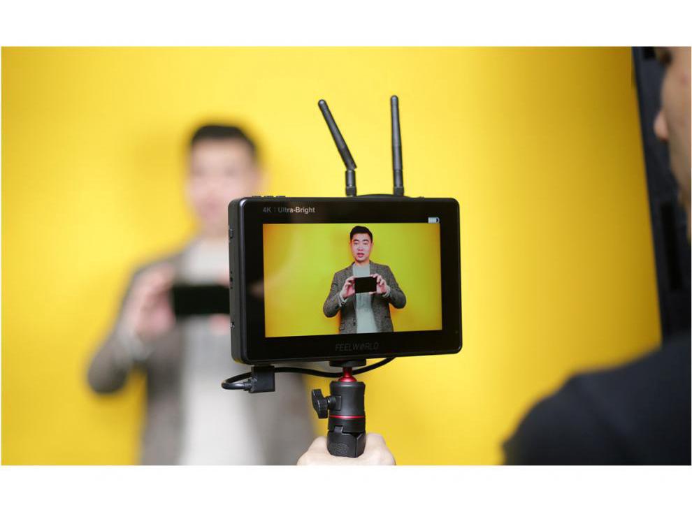 FEELWORLD LUT7 PRO Комплект монитора 4K HDR - Сенсорный экран 2200 нит, Внешний блок питания