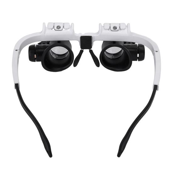 Увеличительное стекло, 2 светодиодные лампы для обслуживания, акриловая оптическая линза, гравировальная печать, увеличительное стекло, товары для дома