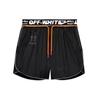X OFF-WHITE Co-Branded Vintage Athletic Shorts Women Bottoms Black BV8051-010