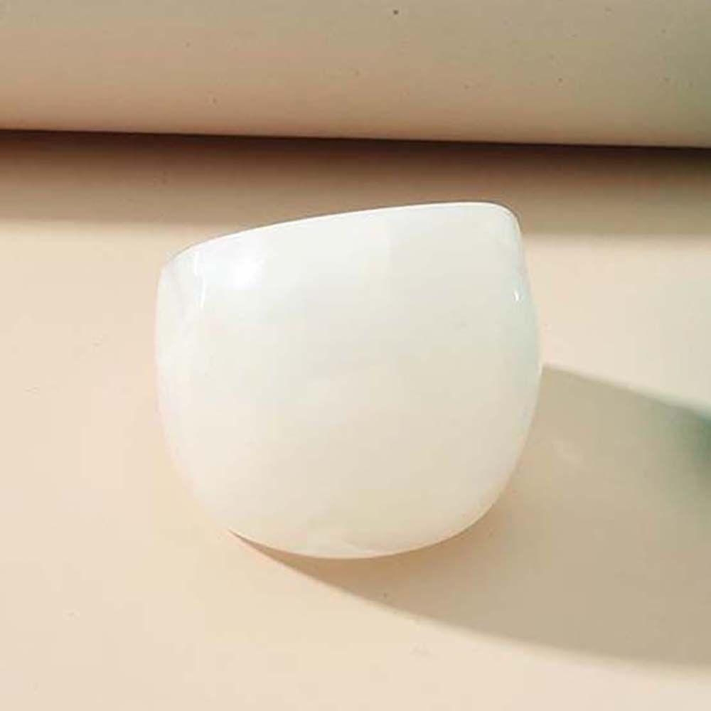 Pcs Big Party Jewelry Resin Acrylic Geometric Korean Style Finger Rings Women Rings Set Resin Rings