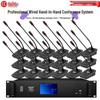 HuiDu YH-880 Профессиональная проводная цифровая система микрофонов для конференций (Китайская версия)