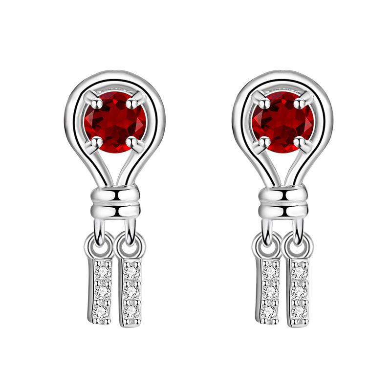 S925 Sterling Silver Tassel Earrings with Natural Topaz Crystal Drop Earrings for Women Elegant Jewelry Gift for Her Birthday
