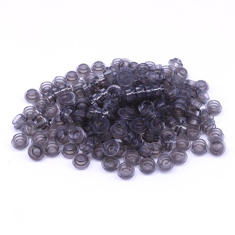 300/500/1000 шт. Сборные частицы 6141 Пластина круглая 1x1 точка DIY строительные блоки фигурки лампа кирпичи игрушка для детей 4073