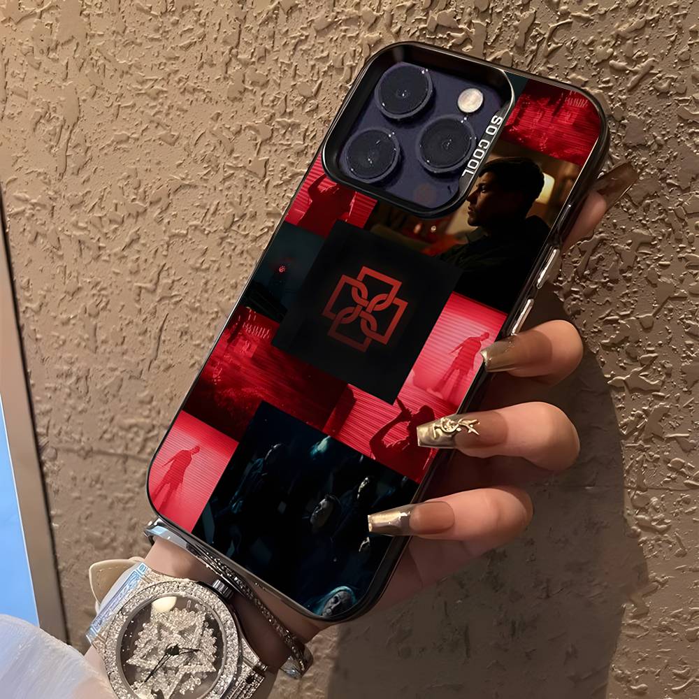 Rapper AMERI D-DUKI For iPhone 17,16,15,14,13,12,11,Mini,Pro,E,SE4,XS,MAX Black Candy Matte Cover