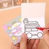 Kids Doodle Book Kids 5 Themes 50 Pictures Stimulate Imagination Portable Mini Graffiti Book with Simple Patterns