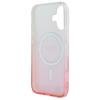 Guess Guhmp16Mhgrcelp Iphone 16 Plus6.7 Różowy/Pink Twarde Etui Iml Brokatowy Gradient Magsafe