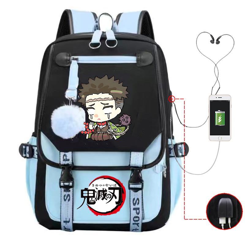 Истребитель демонов стол истребления призраков школьный рюкзак для ученика средней школы ученик начальной школы ученик средней школы