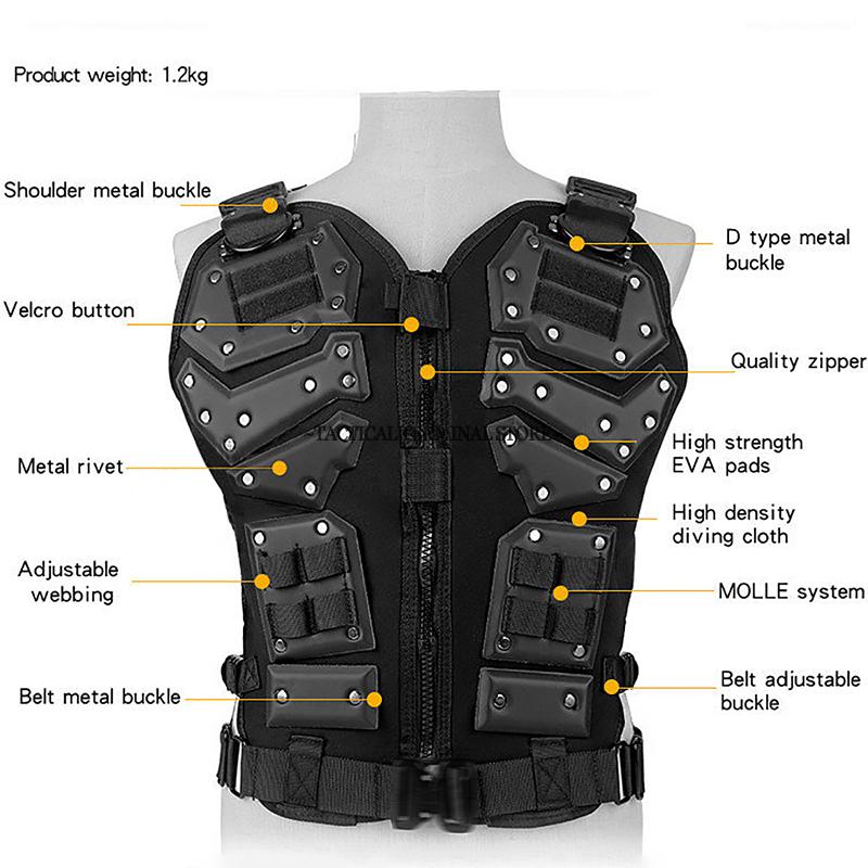 Тактический разгрузочный жилет KING KONG VEST 2.0 Регулируемый боевой бронежилет Охота На открытом воздухе CS Снаряжение для страйкбола Тренировка Жилеты TF3