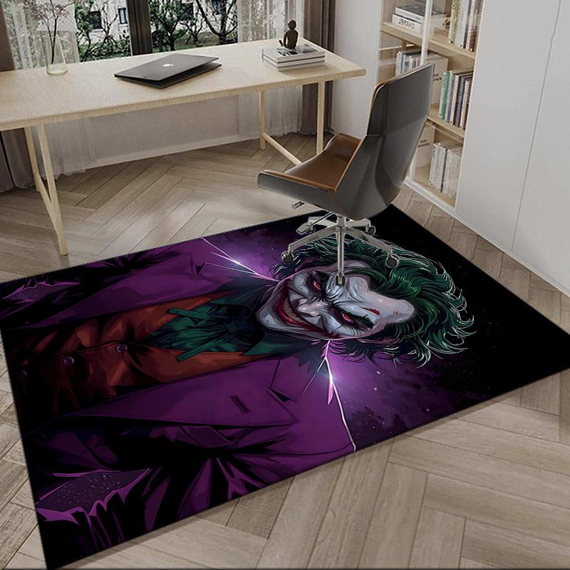 Clown villain Carpet, Kitchen Rugs, Yoga Mat, Non-Slip Mats, Rug for Bathroom, Living Room bedroom, Camping Rugs Christmas Gift